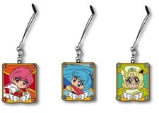 NEW Magic Knight Rayearth Clamp Rubber Strap 3 Types Official Japan