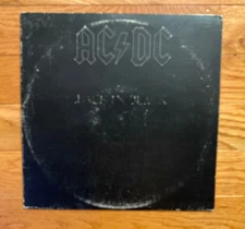 AC/DC - Back in Black LP Atlantic SD 16018 1980 Pressing Masterdisk RL