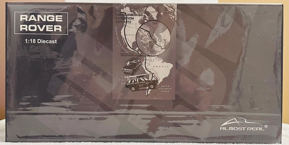 Range Rover British Trans-Americas Expedition, Almost Real, 1/18, Dirty Version. - Image 3 of 4