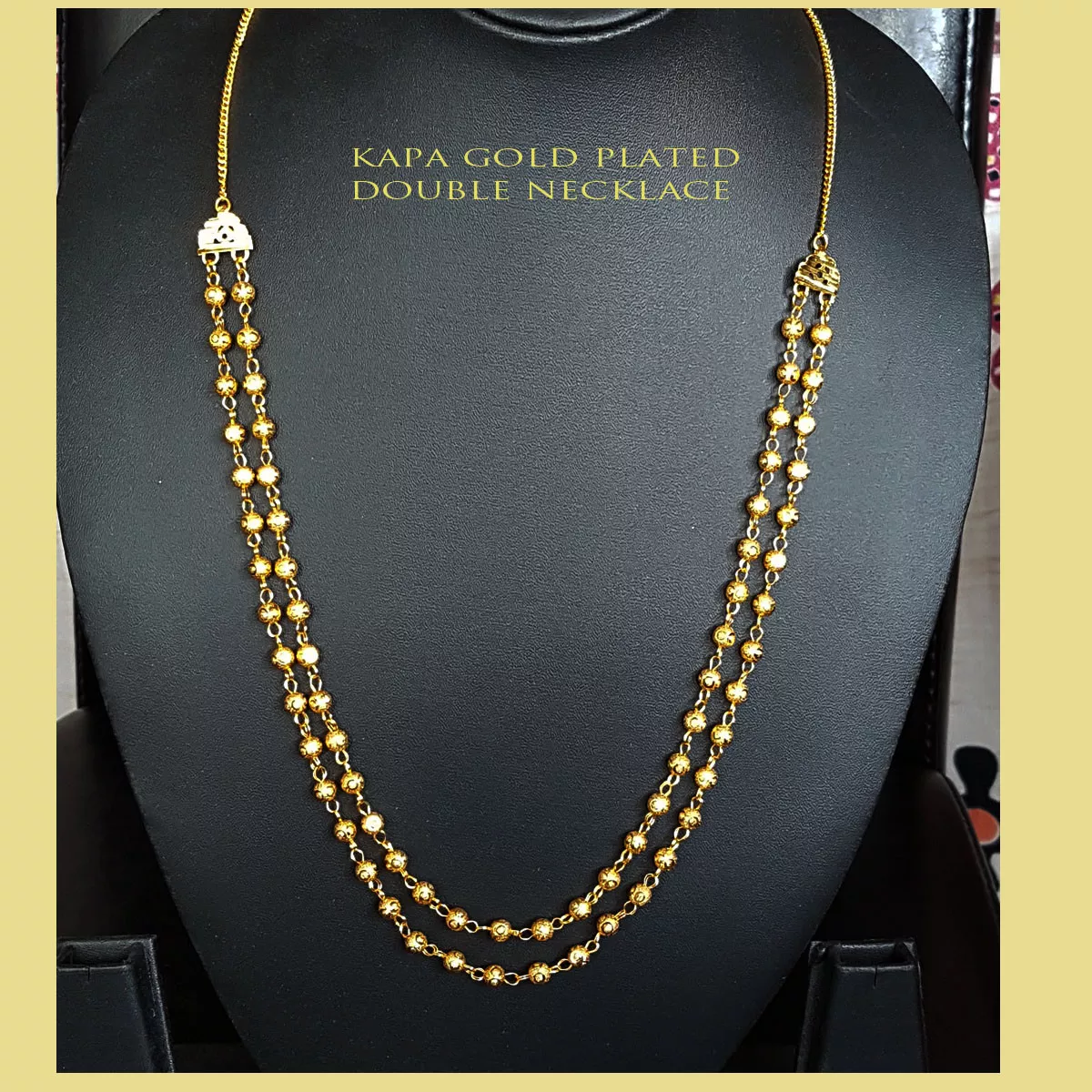 Long gold deals coloured necklace