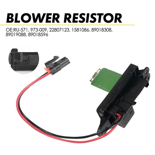 AC Motor Blower Resistor For 03-06 Chevy Silverado GMC Sierra 1500 2500 3500 HD
