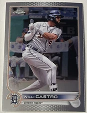 2022 Topps Chrome Base #173 Willi Castro - Detroit Tigers