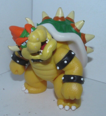Super Mario Bros. BOWSER Jakks Dragon World of Nintendo Figurine