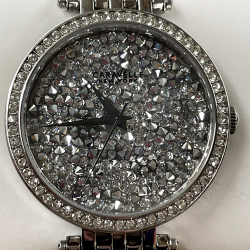 Caravelle New York Crystal Women's Watch - Picture 5 of 8