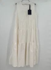 Pomander Place by Tuckernuck White Sleeveless Carmen Maxi Dress XXL 2XL Cotton