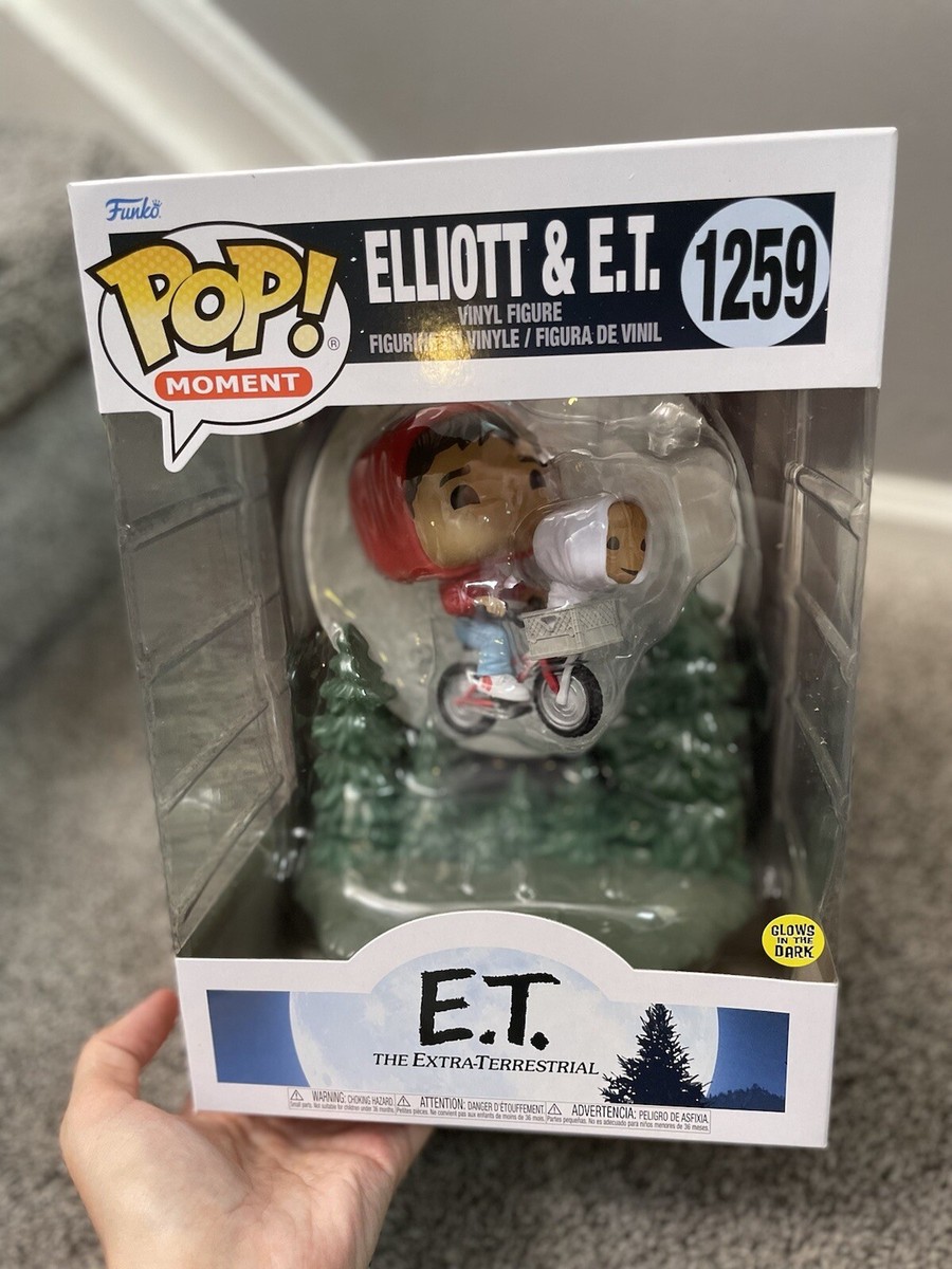 Funko POP! Deluxe Movie Moments Elliot & ET Glow in Dark 1259 NEW