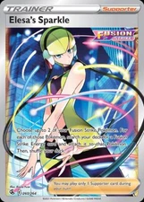 Pokemon Elesa's Sparkle (260/295) Fusion Strike LP HOLO