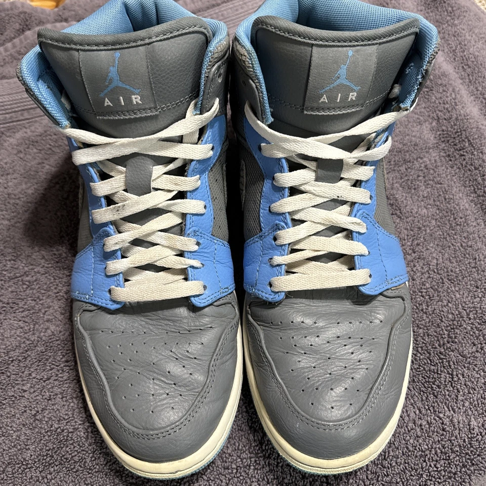 Nike Air Jordan 1 Retro Mid Phat UNC Azul Gris Para hombres Talla 10.5 Zapatos 364770-006 Foto 3 de 4