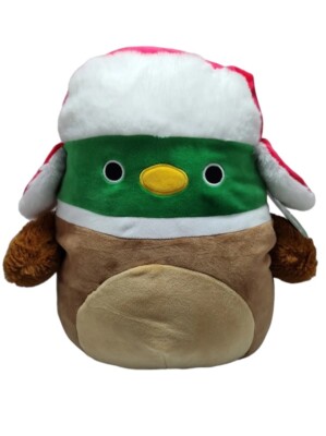 Avery the Duck Christmas Holiday Hat Squishmallow 12  BNWT Canada Exclusive 