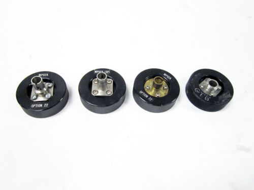 LOT ANRITSU MP92A CONNECTORS 2x ST INTERFACE ADAPTER