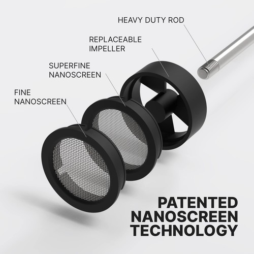 NanoFoamer V2 Performance Milk Foamer | NEW Model Edition | Waterproof Dual-S… image