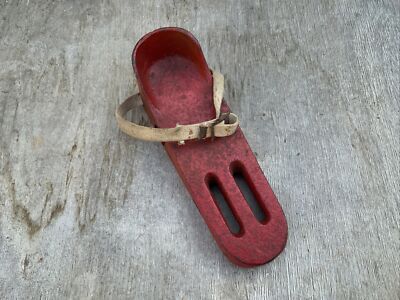 Vintage gewichtetes Trainingsgewicht ￼One Door Stop!! one boot #A