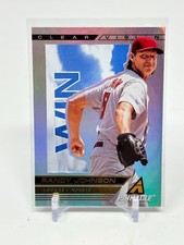 2013 Pinnacle Clear Vision Baseball Randy Johnson 