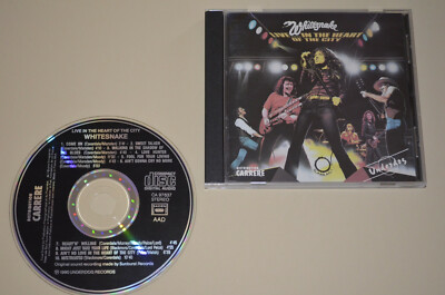 Whitesnake - Live....In The Heart Of The City / Underdog 1986 / France / Rar