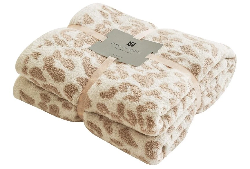 超细纤维动物印花毛毯和休闲毯