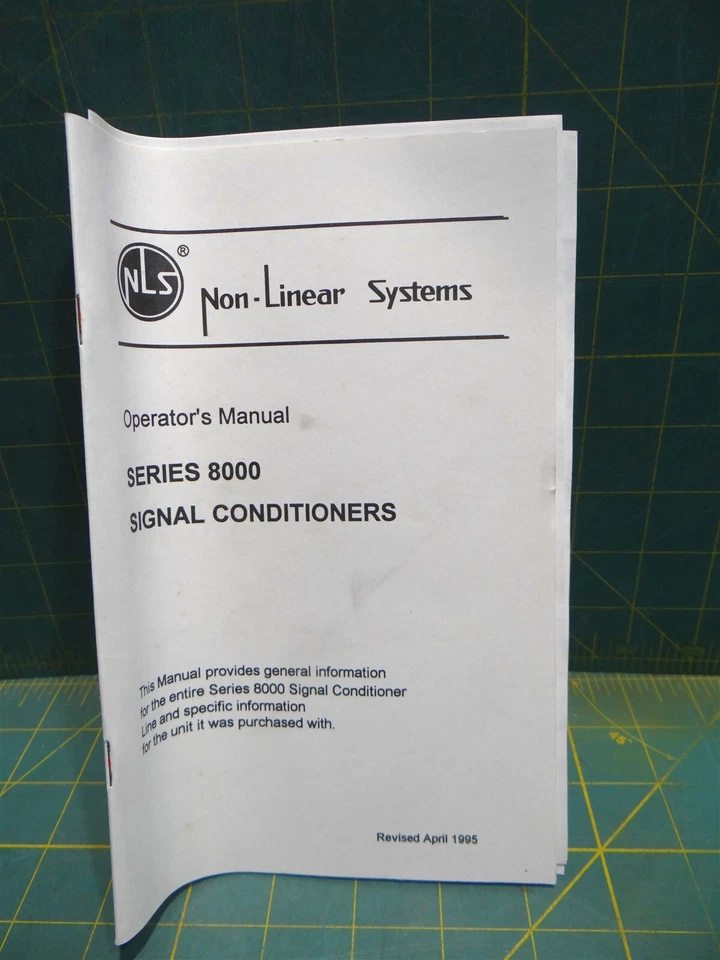 Non-Liner Systems Series 8000 Signal Conditioner (50-250 F), 8000-2-1-04-95-04  - Image 4 of 4