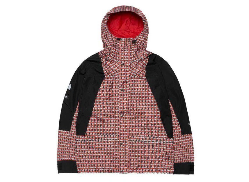 Veste légère de montagne cloutée Supreme The North Face rouge