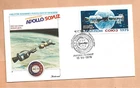 APOLLO SOYUZ LAUNCH FDC  JUL 15,1975 FLEETWOOD RUSSIAN  SPACE COVER NASA