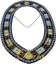 Masonic Collar DELUXE OES Order of EASTERN Star PURPLE Backing DMR-900GPWRS