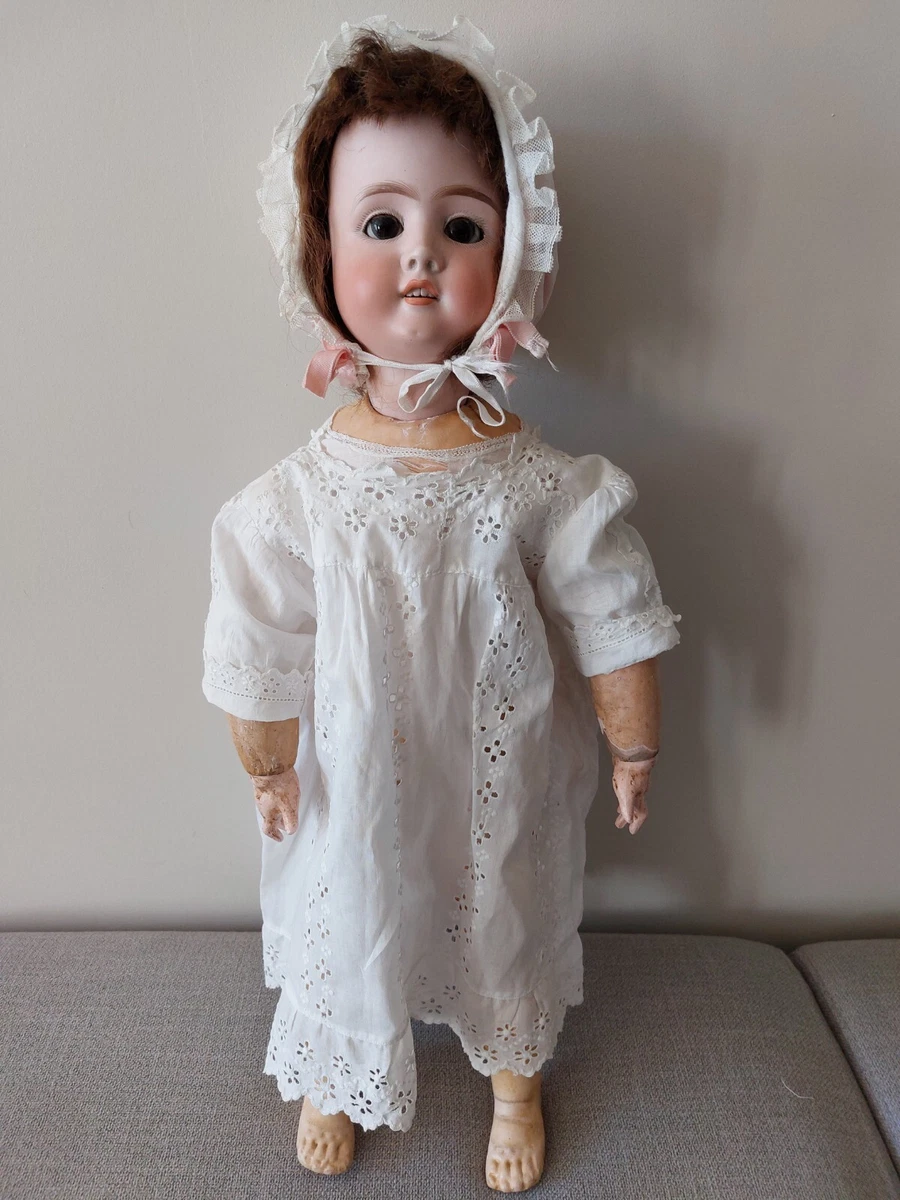 Poupée Ancienne Simon & Halbig – À Restaurer – Porcelaine Allemagne