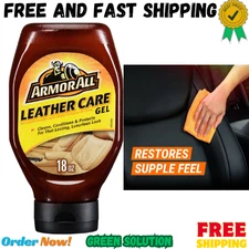 Armor All Car Leather Conditioner Gel Interior Cleaner for Cars Trucks and Mo...
