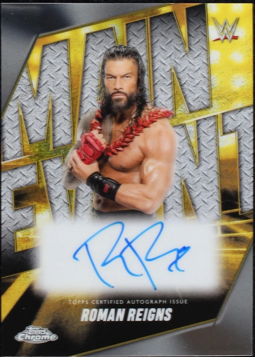 Roman Reigns Trading Cards for sale | eBay