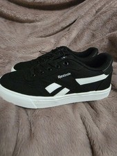 Reebok Tech Canvas Casual Sneakers Black/Whit...