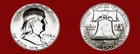 1952-D FRANKLIN HALF DOLLAR SILVER 50C HIGH CHOICE-BU++++ MS++++ FULL BELL LINES