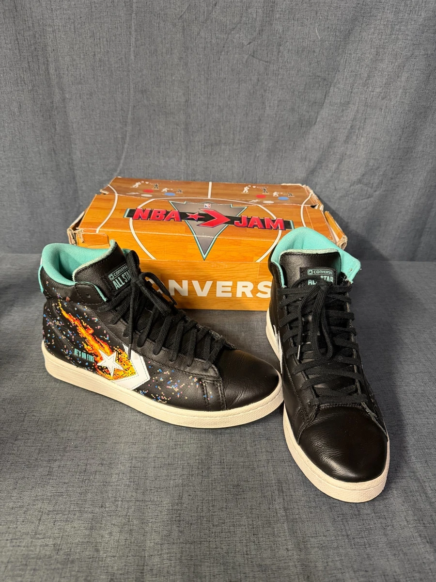 Converse All Star Pro Leather NBA Jam Basketball Shoes Men\'s 9.5 / Women\'s 11 NBA Jam x Converse Pro Leather High He main image 4