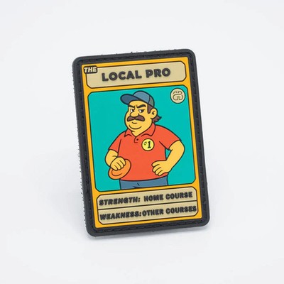BounceBack DG Local Pro Disc Golf Patch - Hook And Loop