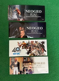 Lot of 40 SNK Neogeo Mini Character Stickers.