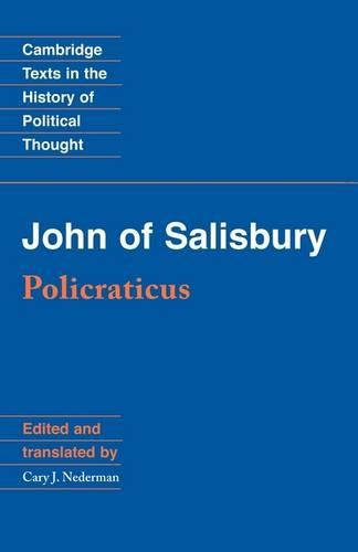 John of Salisbury John of Salisbury: Policraticus (Tascabile)
