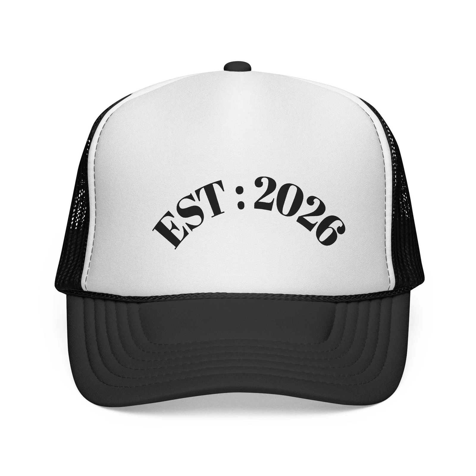 EST:2026 Trucker Cap | Vintage Stencil Arch Logo