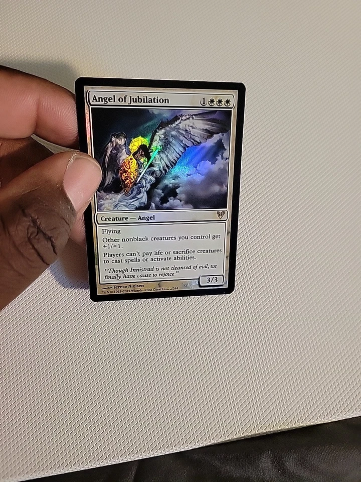 Angel of Jubilation Avacyn Restored Foil Lightly Played MTG - Image 2 of 3