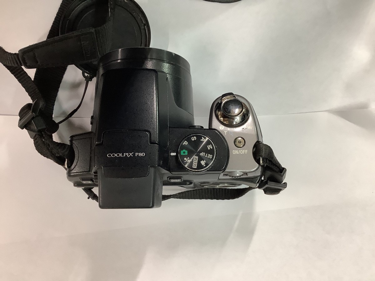 Nikon COOLPIX P80 10.1 MP Digital Bridge Camera With Battery