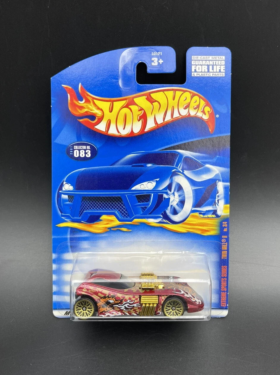 Hot Wheels 2001 Twin Mill II Extreme Sports Series 3/4 Mattel 083 Maroon