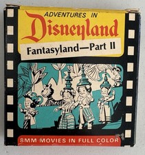 RARE Vtg 8mm Adventures in Disneyland Fantasyland - Part II