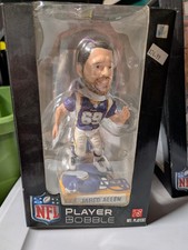 Rare Minnesota Vikings Jared Allen helmet base bobblehead Ltd Ed NIB