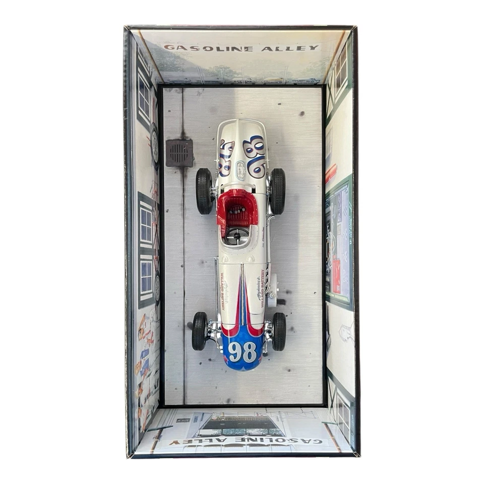 Parnelli Jones #98 1962 Indy 500 Pole Winner Watson Roadster escala 1:18 fundido a presión Foto 2 de 4