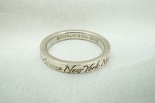Anello Accessorio TIFFANY & Co. 5.0 US Di Argento Ag925 New York 5568j