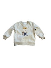 Ralph Lauren Polo Bear Classic Infant Sweatshirt Size 18 Months 18M H75