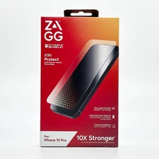 ZAGG Invisible Shield XTR3 10X Stronger Screen Protector For iPhone 15 Pro - NEW