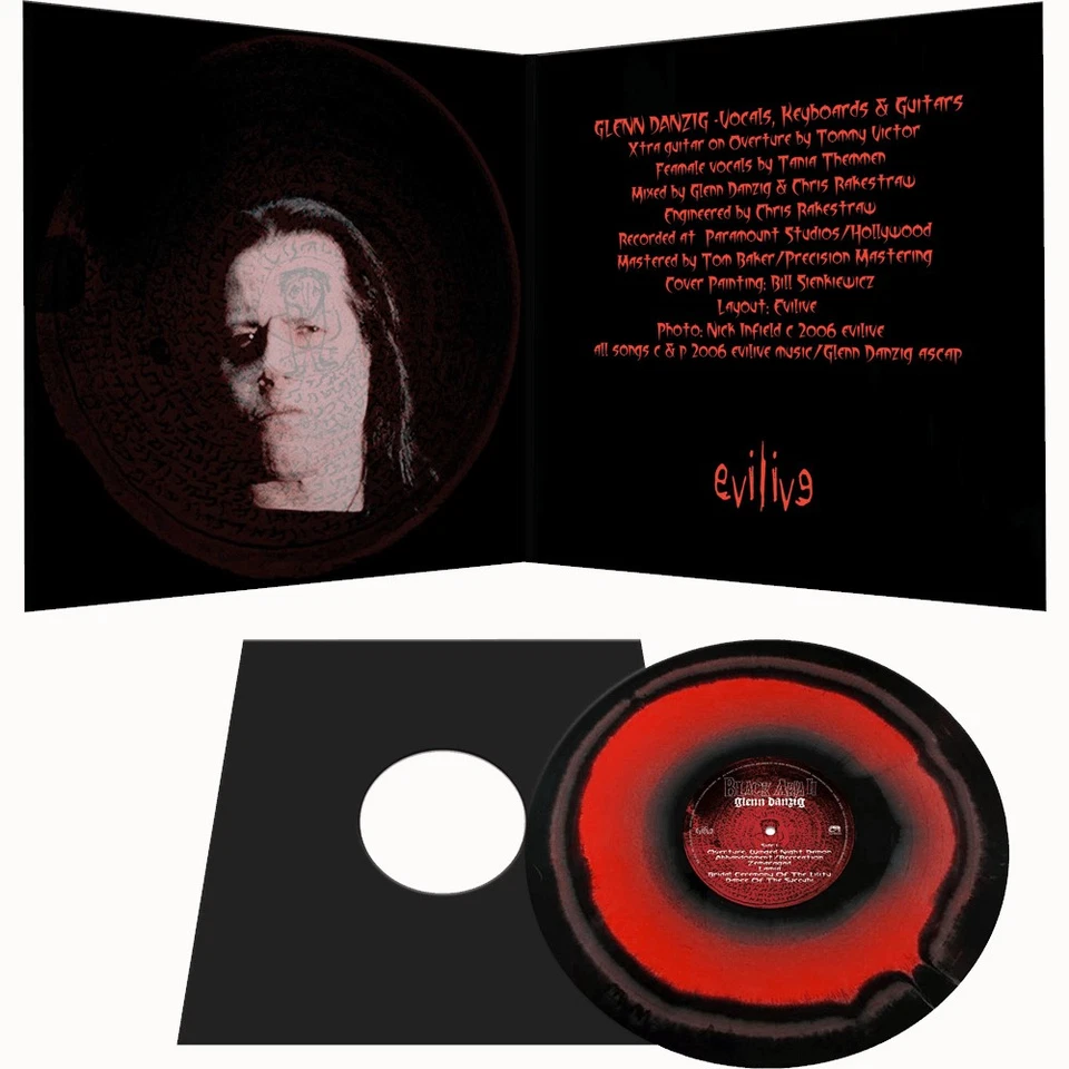 Glenn Danzig Black Aria II (Vinyl) 12" Album Coloured Vinyl (US IMPORT) - Image 4 of 4