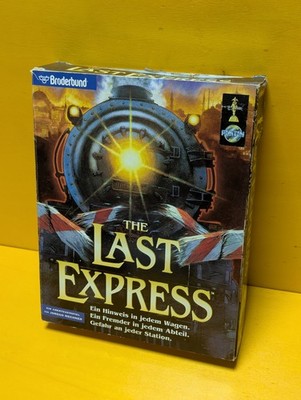 Broderbund the Last Express Adventure 1997 - PC Big Box - 3 CDs mit Handbuch