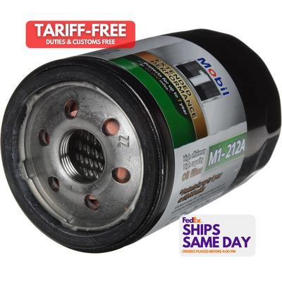 Mobil 1 M1-212A, One Extended Perform ance Oil Filter M1-212A Black Performance