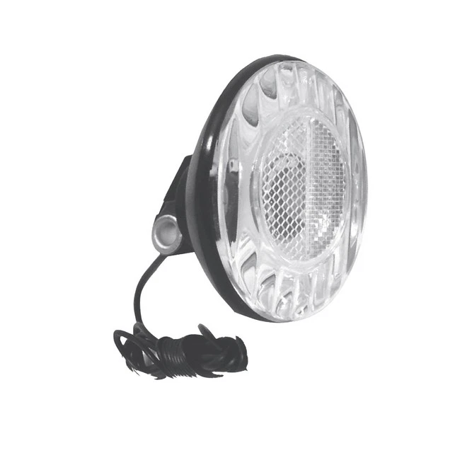 Luce anteriore a led per bicicletta Black Lynx con riflettore - Luci per biciclette