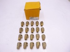 20 Pack Parker 3/8" Brass Pipe Fittings 2202P-6-6 MNPT 1000PSI 68Bar 90° Elbow