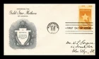 DR JIM STAMPS US GOLD STAR MOTHERS FDC SCOTT 969 GRIMSLAND CACHET COVER