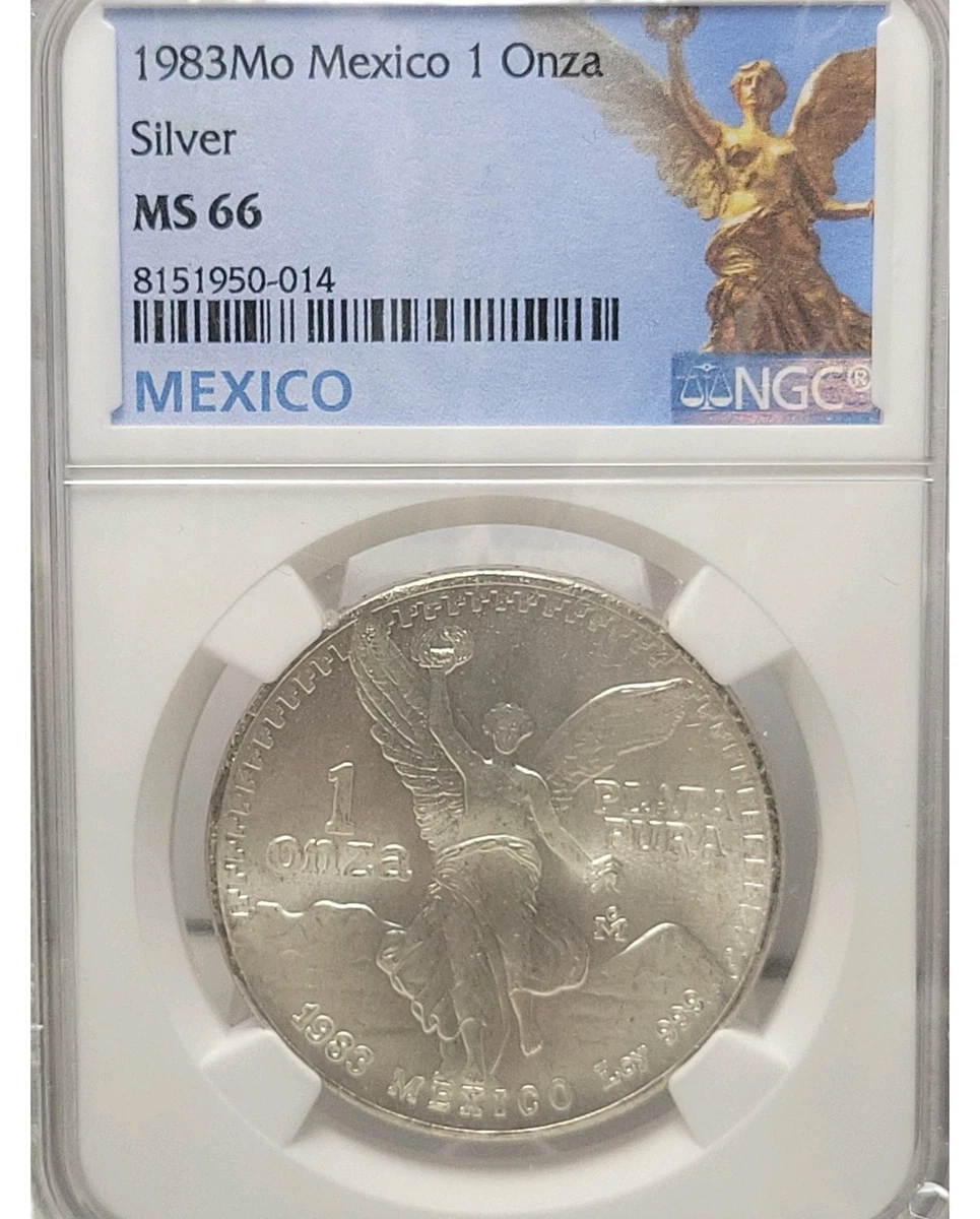 Mexican Libertad 1 oz Precious Metal Content per Unit 1983 Silver