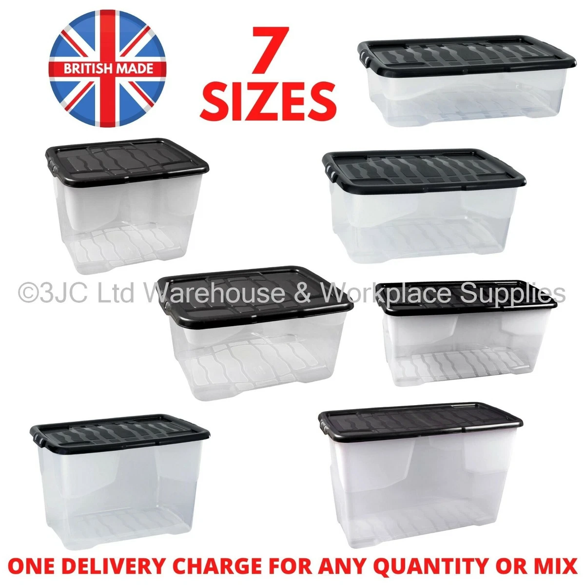 Strata clearance storage boxes